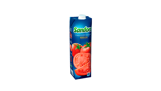 Сок томатный Sandora 0,95 л меню Monoпіца